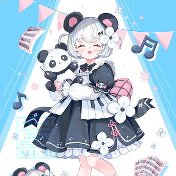 幸せな音楽🎹🎵🐼🎀