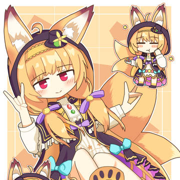 FLOWER_KNIGHT_GIRLのキツネノボタンちゃん