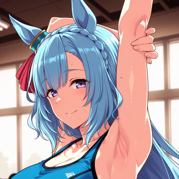 メジロアルダン ダンスレッスン