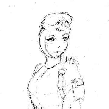 ラフです。