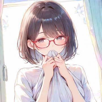 OC　ボブカット眼鏡ちゃん