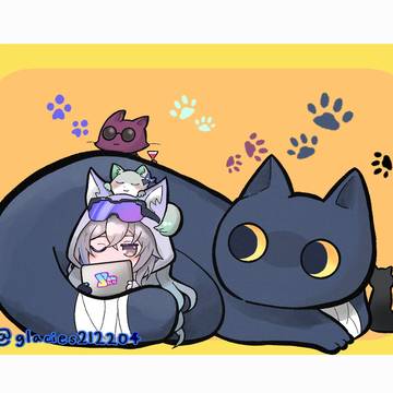バブルウルフと愉快な猫たち