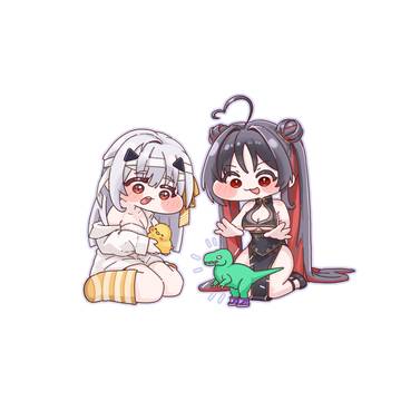야광 공룡 보여주는 목단!