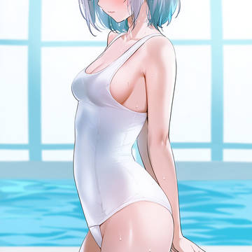 白スク水(別所にて全体公開)