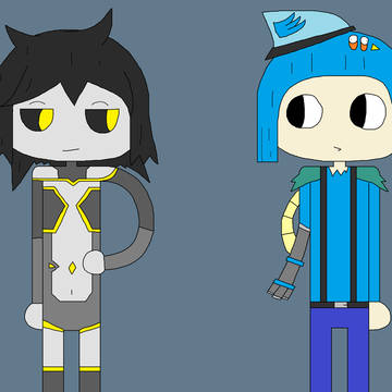 Kyurby and Captain Stellar Jay