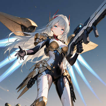 戦場の守護天使 #メカ娘317