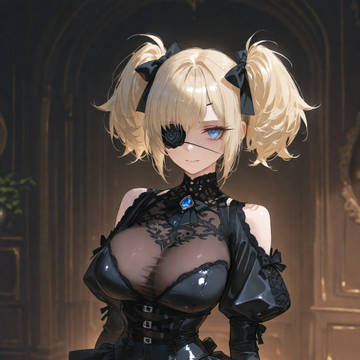 ルナ_豪華ドレス
