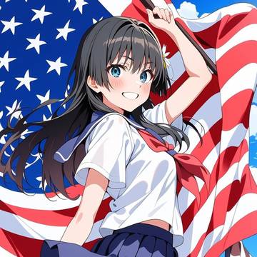 今日の佐天さん、今日は星条旗制定記念日