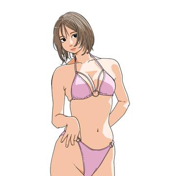 あまつまりな水着