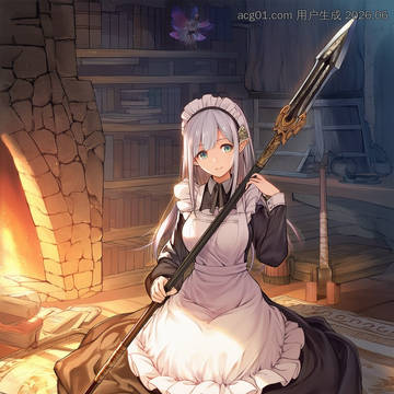埃洛拉 R  书库的持戟女仆