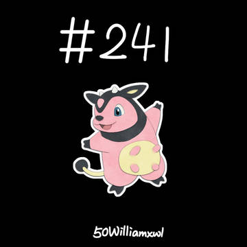 切り紙ポケモン ミルタンク #241