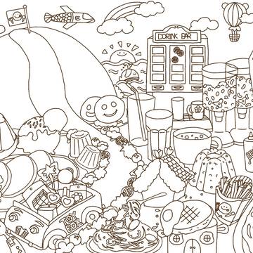 お子さまランチの街