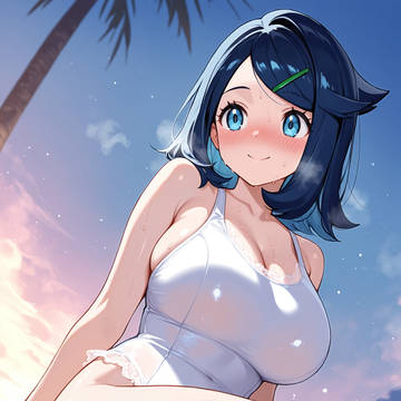 水着のリコ