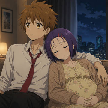 Yuuki rito and Sairenji Haruna