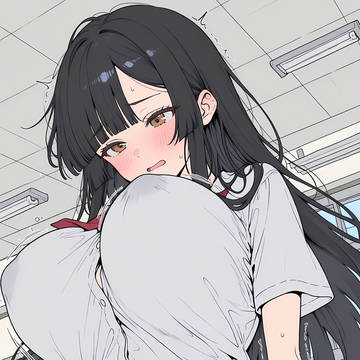 黒髪清楚JKが誰にもバレない角度で