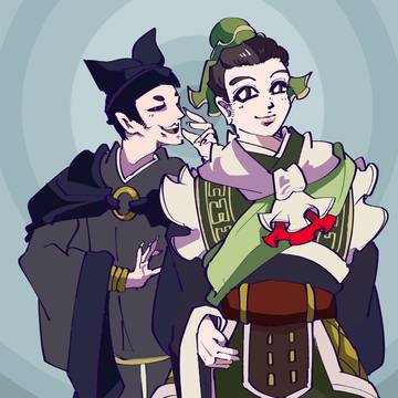 劉禅＆黄皓