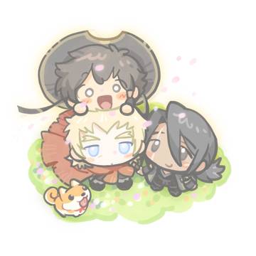 【近期绘】名無し×羅狼 &仔太郎