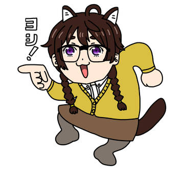 なんとか猫シリーズ　焼塩ナギ