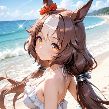 ヤマニンゼファー 水着1