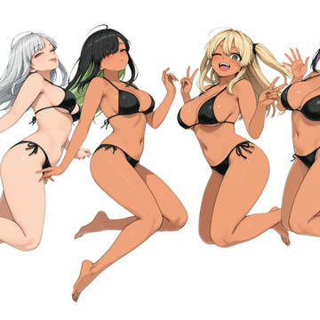 水着ギャルズ