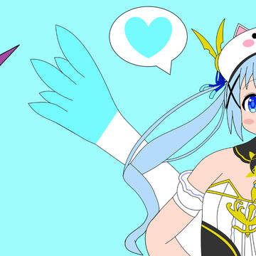 ニドキングは魔法使いチノちゃんの髪を触りたい