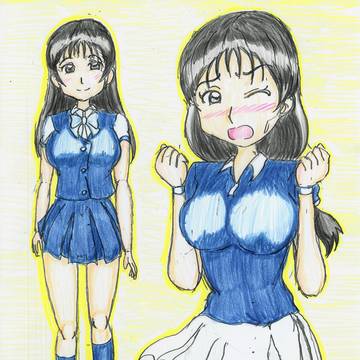 盟代高校2年、並木しずくちゃん