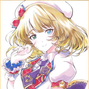 楓さんの色紙