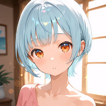 大きすぎるTシャツのさやか（今日のお題）