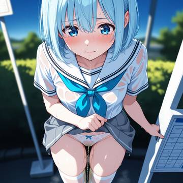 「しゃがんだら止まんなくなっちゃった…」