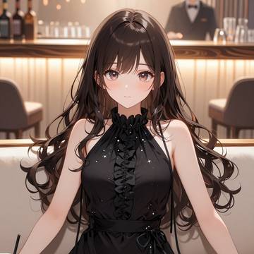 黒いドレスのおねえさん
