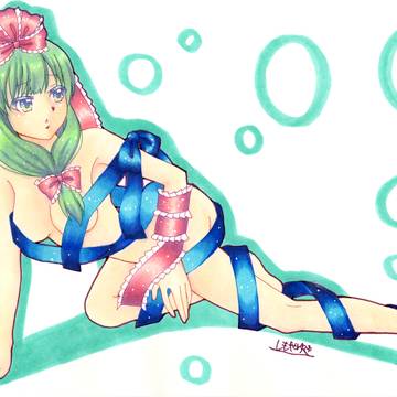 裸リボン鍵山雛ちゃん