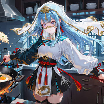夜羅——日常のブレードマスター、白昼の厨房にて鍋を振るう