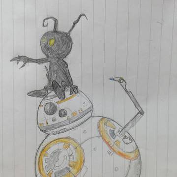 BB-8とハートレスちゃん