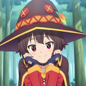 めぐみん しゃがみパン見せ♥️
