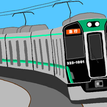 ジュエルペット鉄道J-323系1000番台と418系2000番台