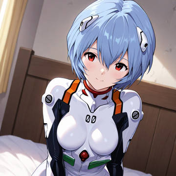 pixiv今日のお題・青髪