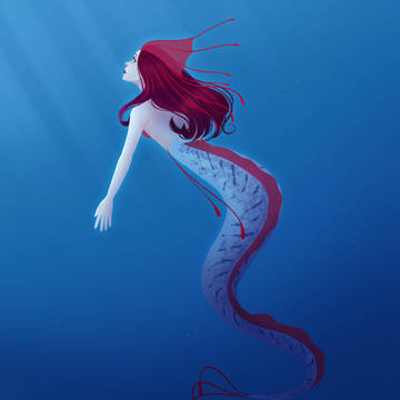 Oarfish Mermaid