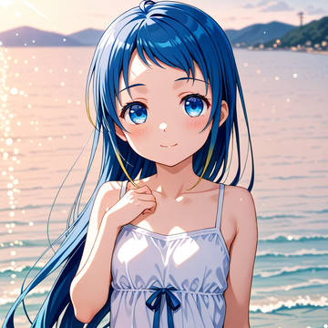 サマードレスの五月雨ちゃん