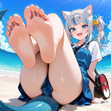 Gura feet!