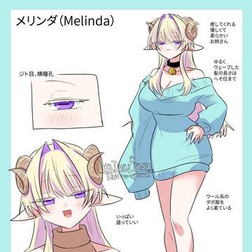メリンダちゃん（設定）