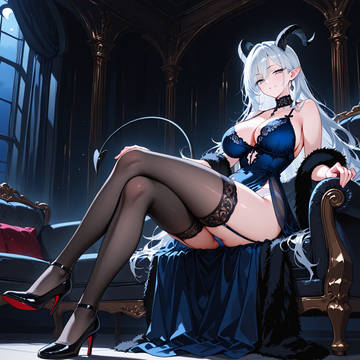 サキュバス乳首ピアス誘惑㉔