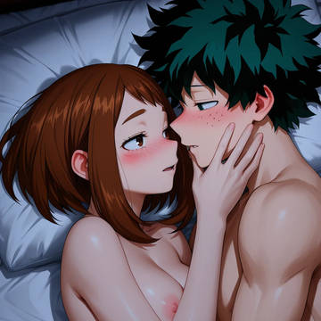 リクエスト!!緑谷出久&麗日お茶子💕