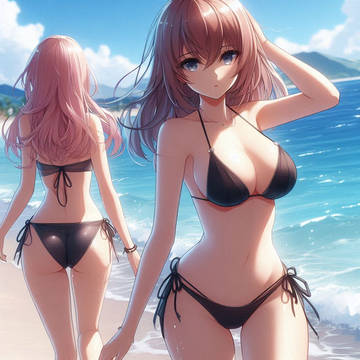 水着の彼女