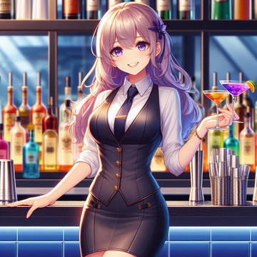 本日のバーテンさん