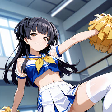 黛冬優子ちゃんのチアでえっち