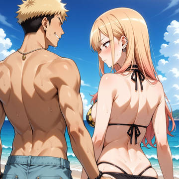 チャラ男とビーチで