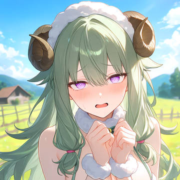 寧々　羊　今日のお題
