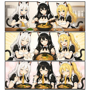 油そば　―メイドの日常―