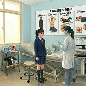 青春期女孩发育检查（1）