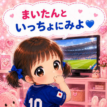 いっちょにみよ💙